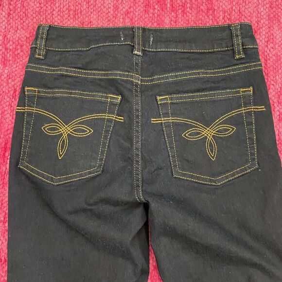 Ted Baker London Yesenia Embroidered Scalloped Hem Skinny Ankle Jeans Size 26 - Picture 9 of 13